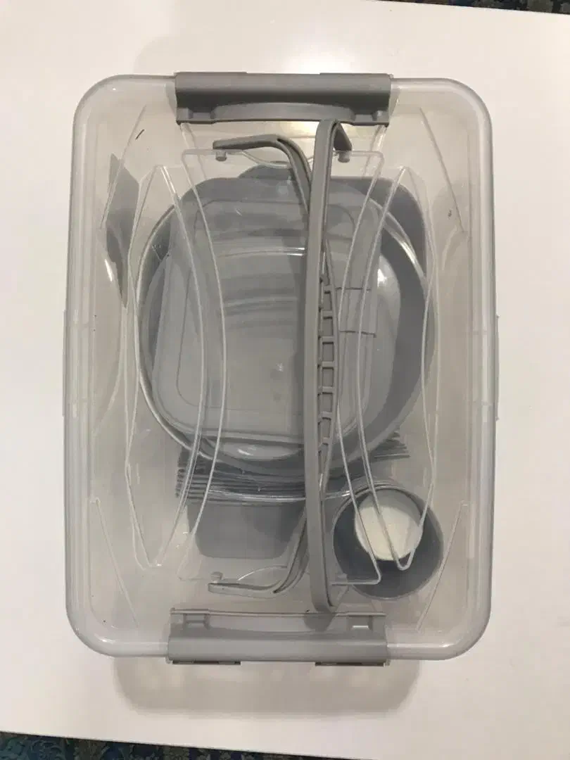 ست مسافرتی 55 پارچه|ظروف نگهدارنده، پلاستیکی، یکبارمصرف|رشت, دباغیان|دیوار