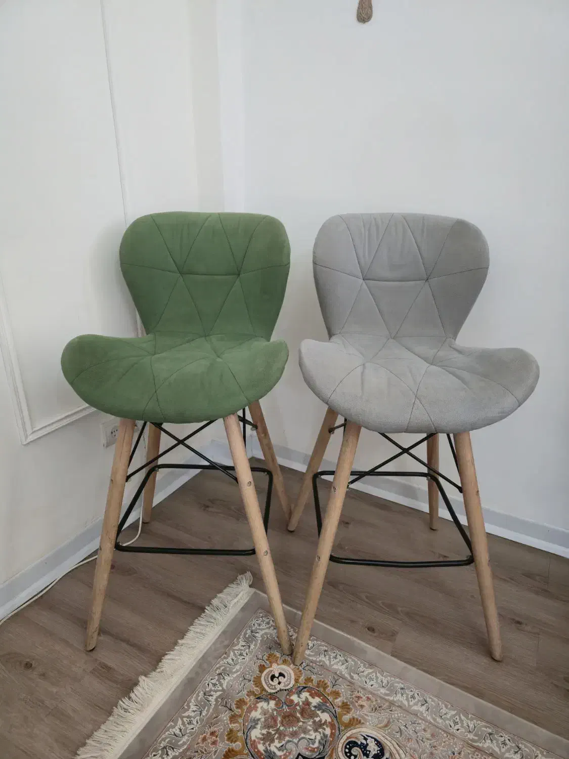 صندلی کانتر (آشپزخانه) مدل زین اسبی|مبلمان خانگی و میز عسلی|قزوین, |دیوار