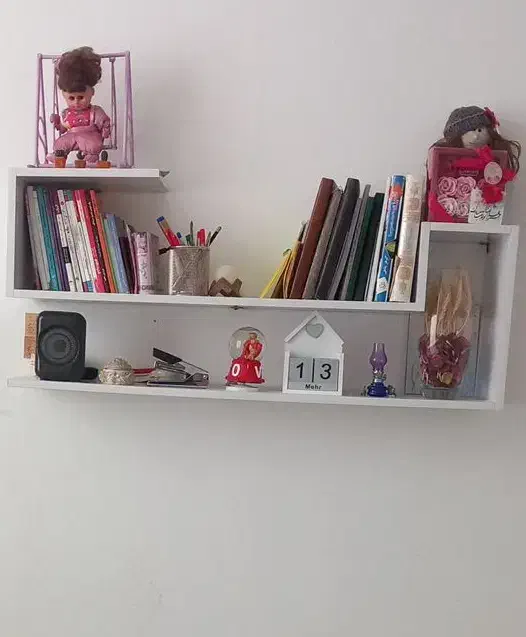 شلف دیواری|کتابخانه، شلف، قفسه‌های دیواری|اسلام‌‌آباد غرب, |دیوار