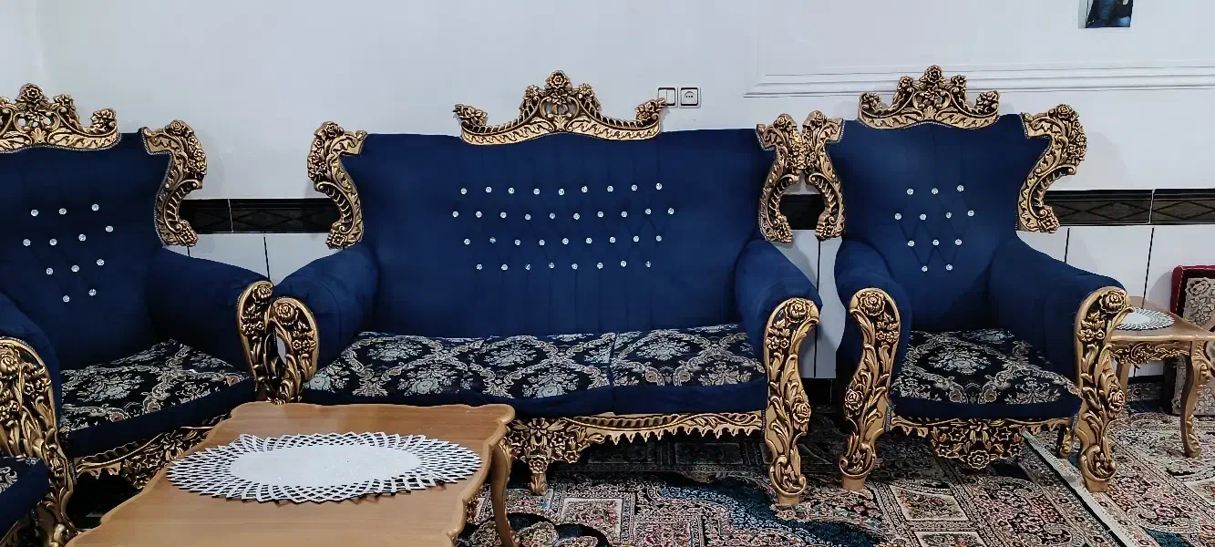 مبل سلطنتی|مبلمان خانگی و میز عسلی|الشتر, |دیوار