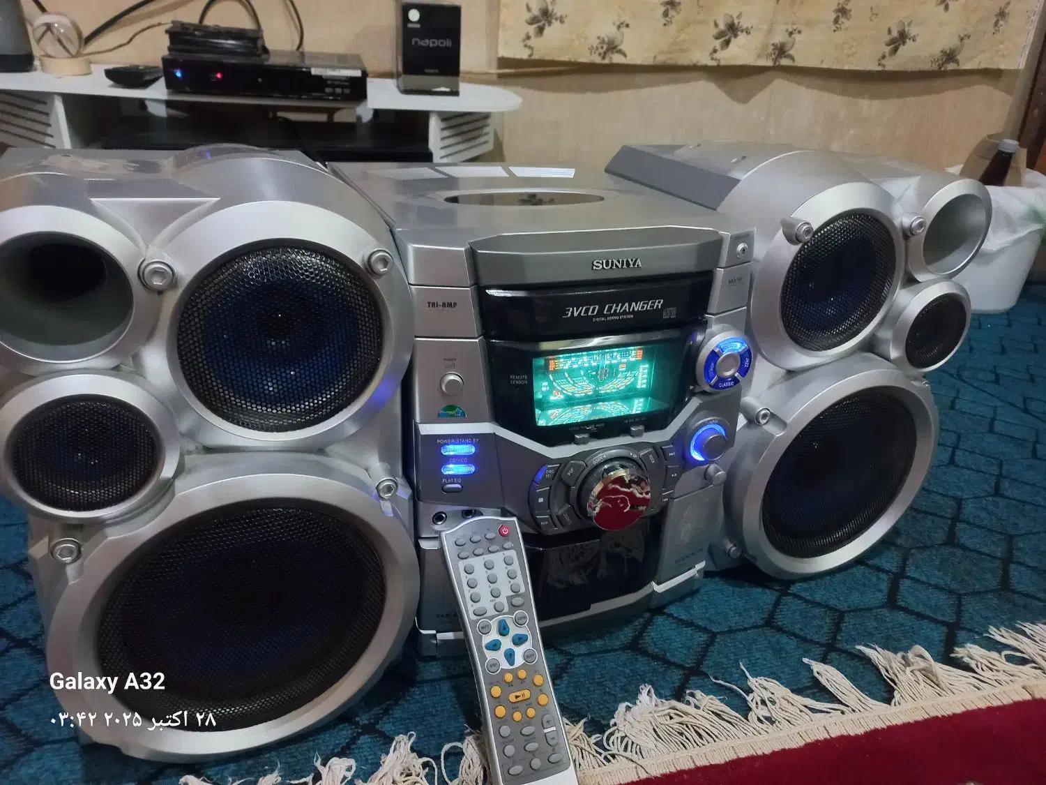 ضبط باندسونیا. نو با کنترل فابریک|سیستم صوتی خانگی|قائم‌شهر, |دیوار