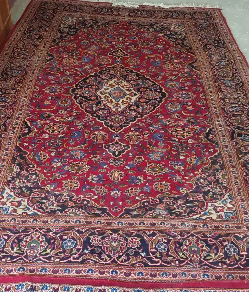 دو تخته فرش دستبافت نقشه کاشان با بهترین قیمت|فرش|گلپایگان, |دیوار