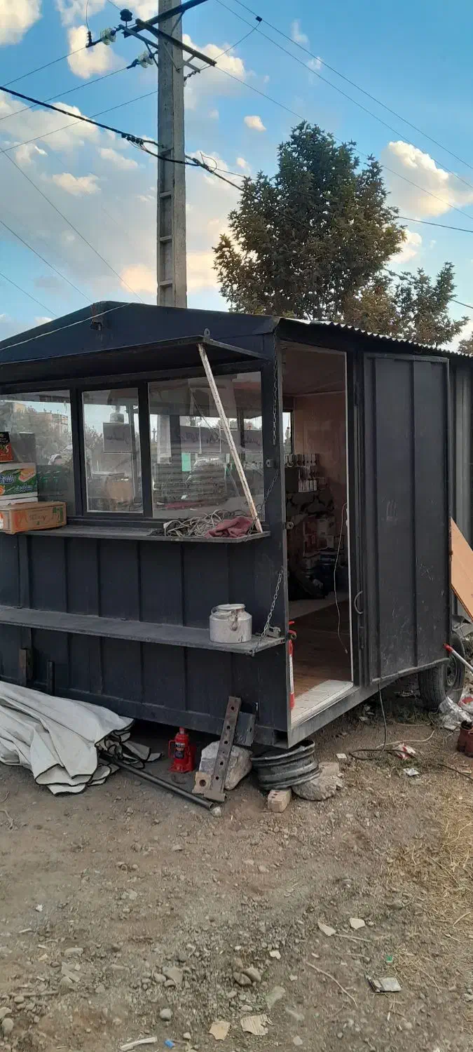 کانکس چرخ دار متحرک|ماشینآلات صنعتی|خوی, |دیوار