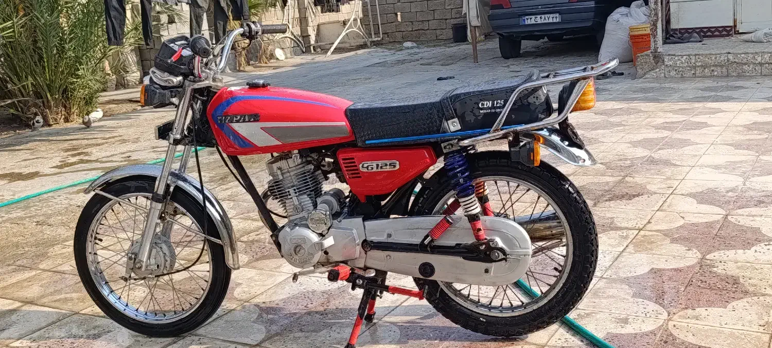 موتور پیشتاز 125 پارکینگی|موتورسیکلت|امیدیه, |دیوار