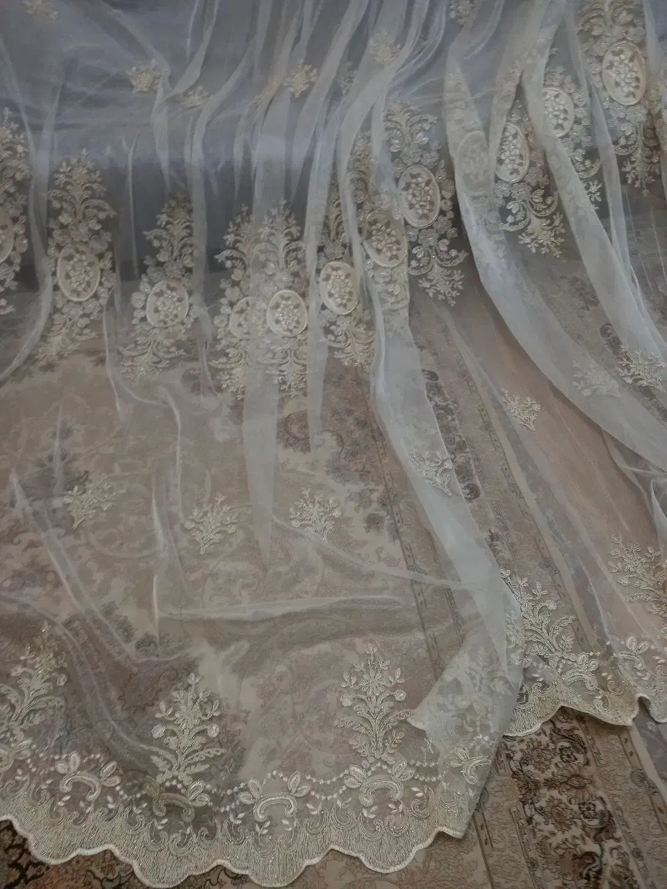 پرده پذیرایی|پرده، رانر، رومیزی|مرند, |دیوار