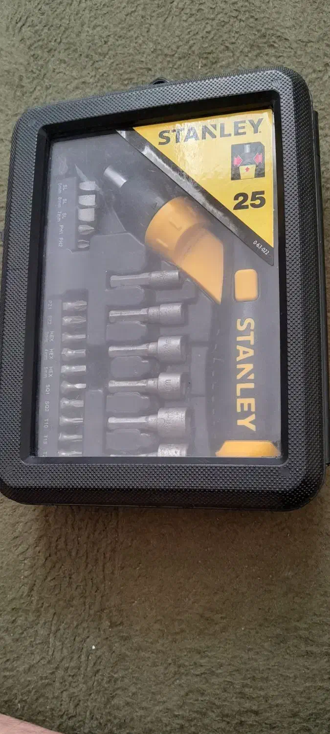 پیچ گوشتی ۲۵عددی استنلی|ابزارآلات|تهران, صادقیه|دیوار