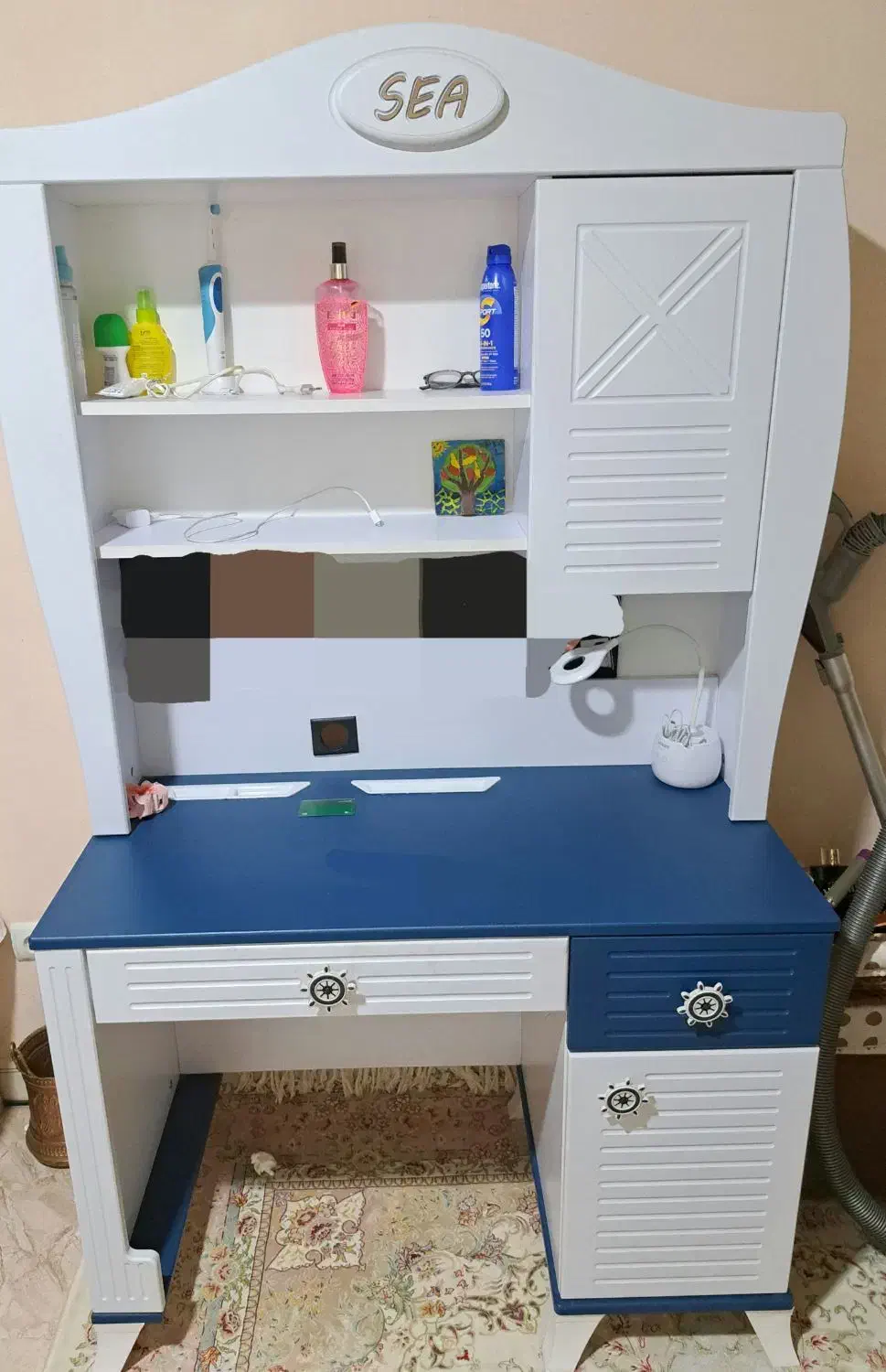 میز تحریر شلف دار شرکتی روکش وکیوم|میز تحریر و کامپیوتر|تهران, علی‌آباد|دیوار