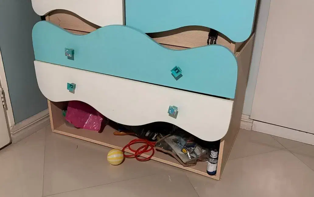 سرویس خواب کودک و نوجوان|تخت و سرویس خواب|مشهد, نیروی هوایی|دیوار