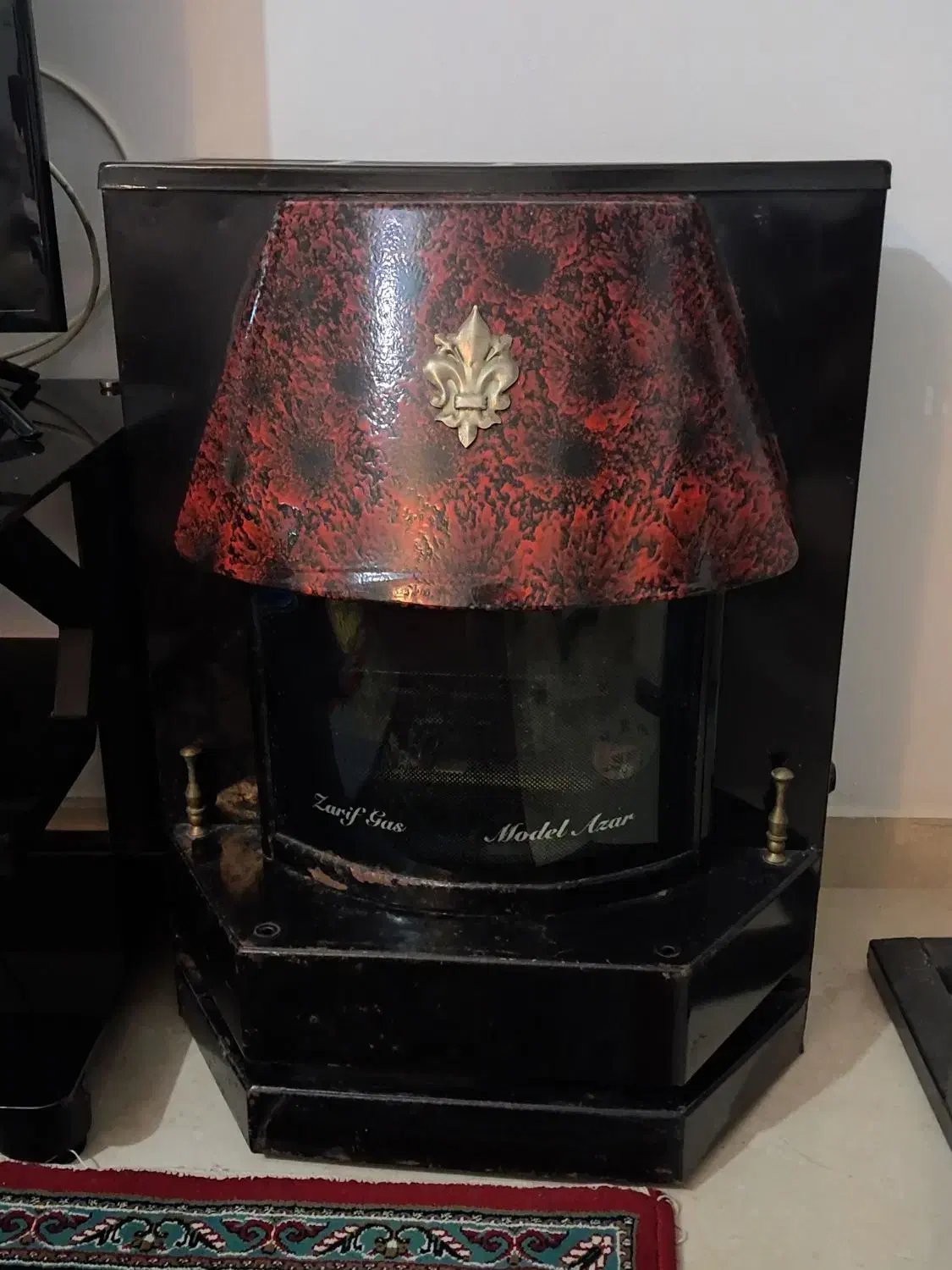 بخاری گازی A 700طرح شومینه|بخاری، هیتر، شومینه|نور, |دیوار