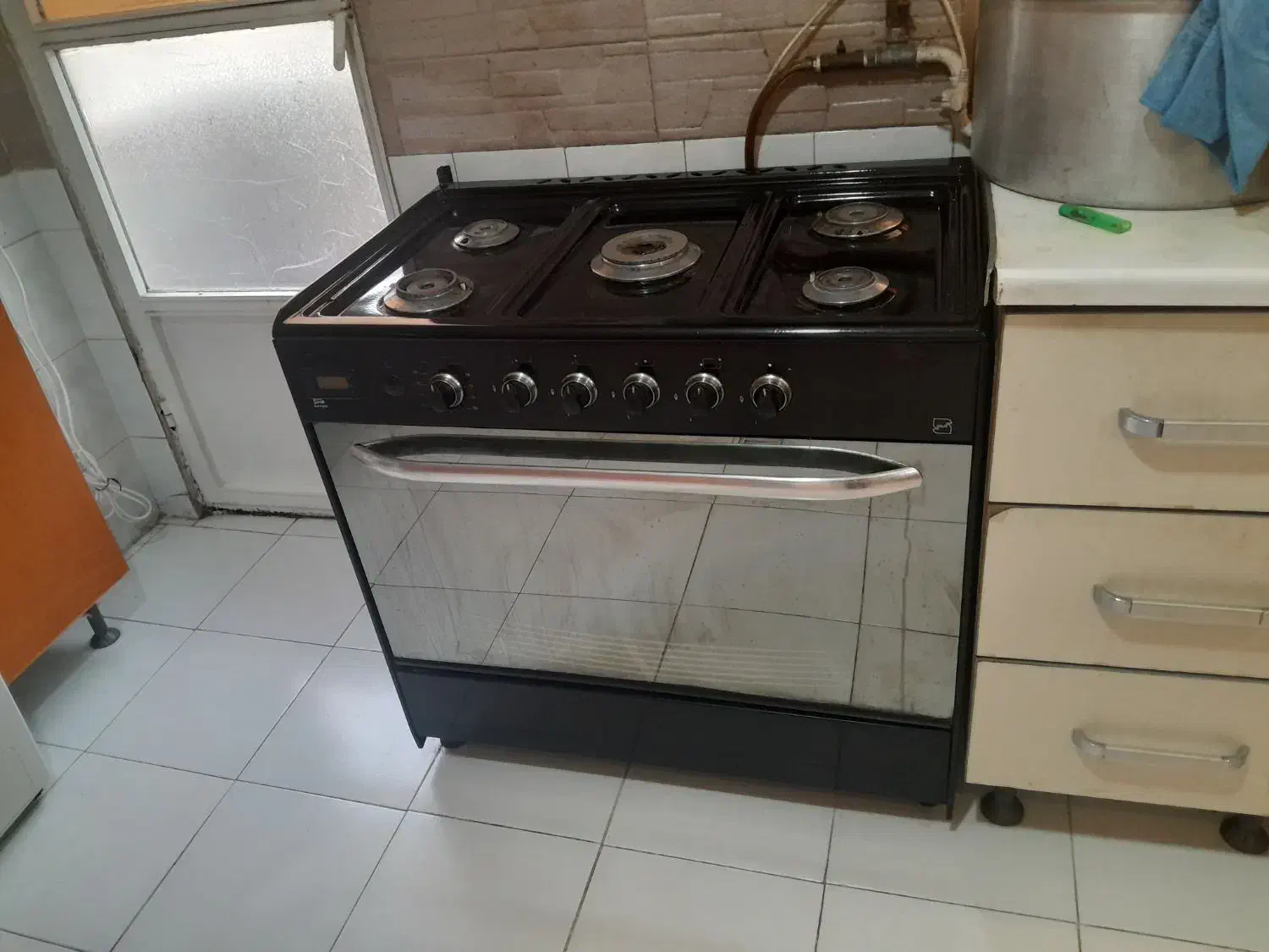 گاز طرح فر ۵ شعله|اجاق گاز و لوازم برقی پختوپز|کرج, آق تپه|دیوار