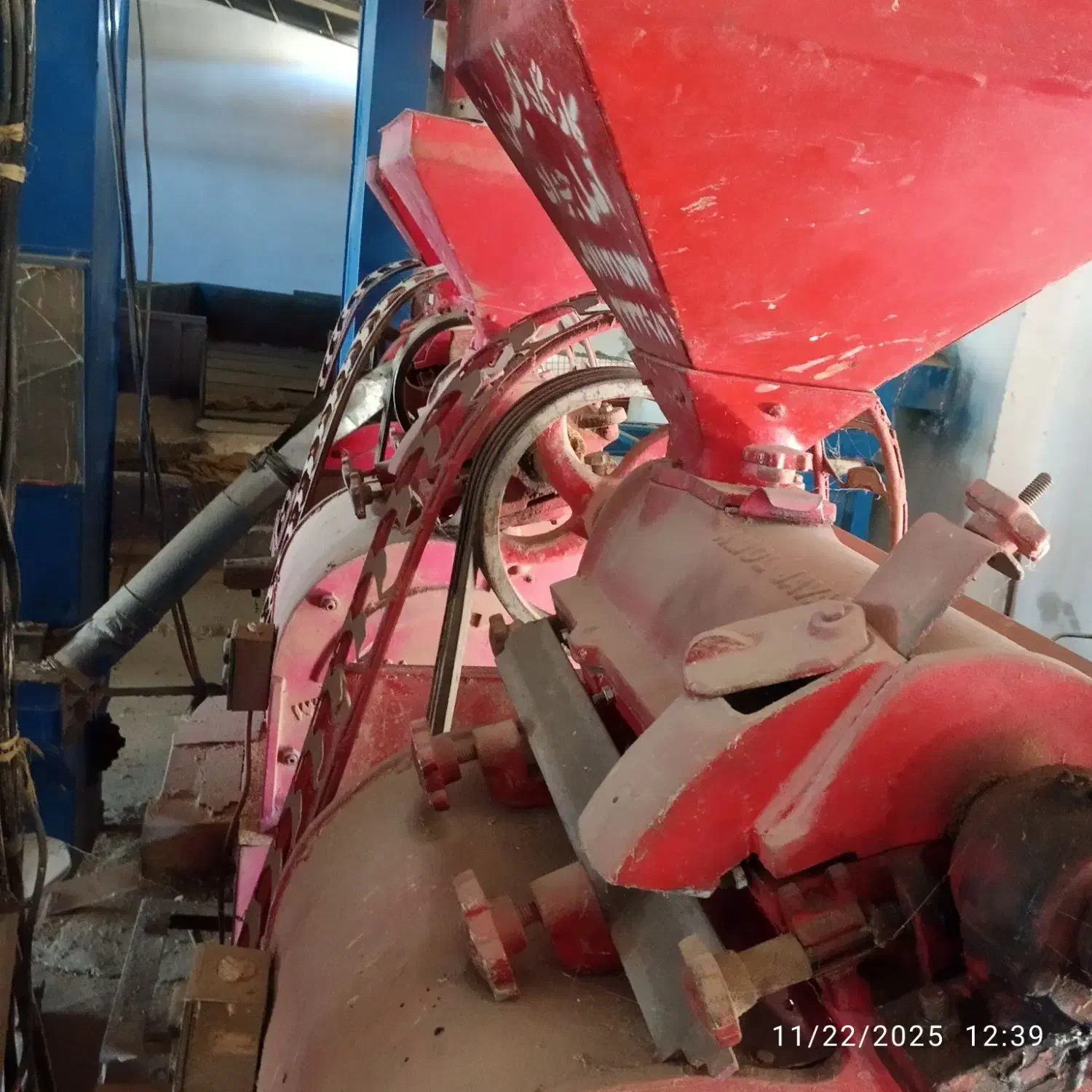 خط تولیدشالیکوبی سنتی|ماشین‌آلات صنعتی|نگین شهر, |دیوار