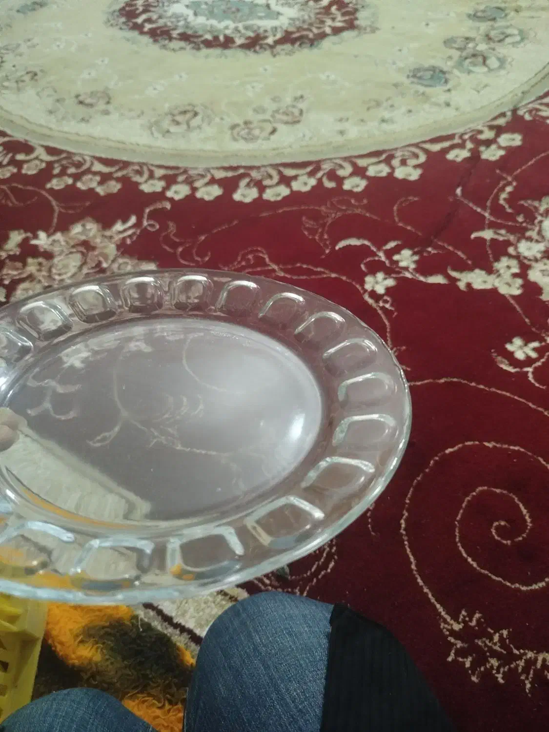 بشقاب پیرکس عینکی|ظروف سرو و پذیرایی|میبد, |دیوار