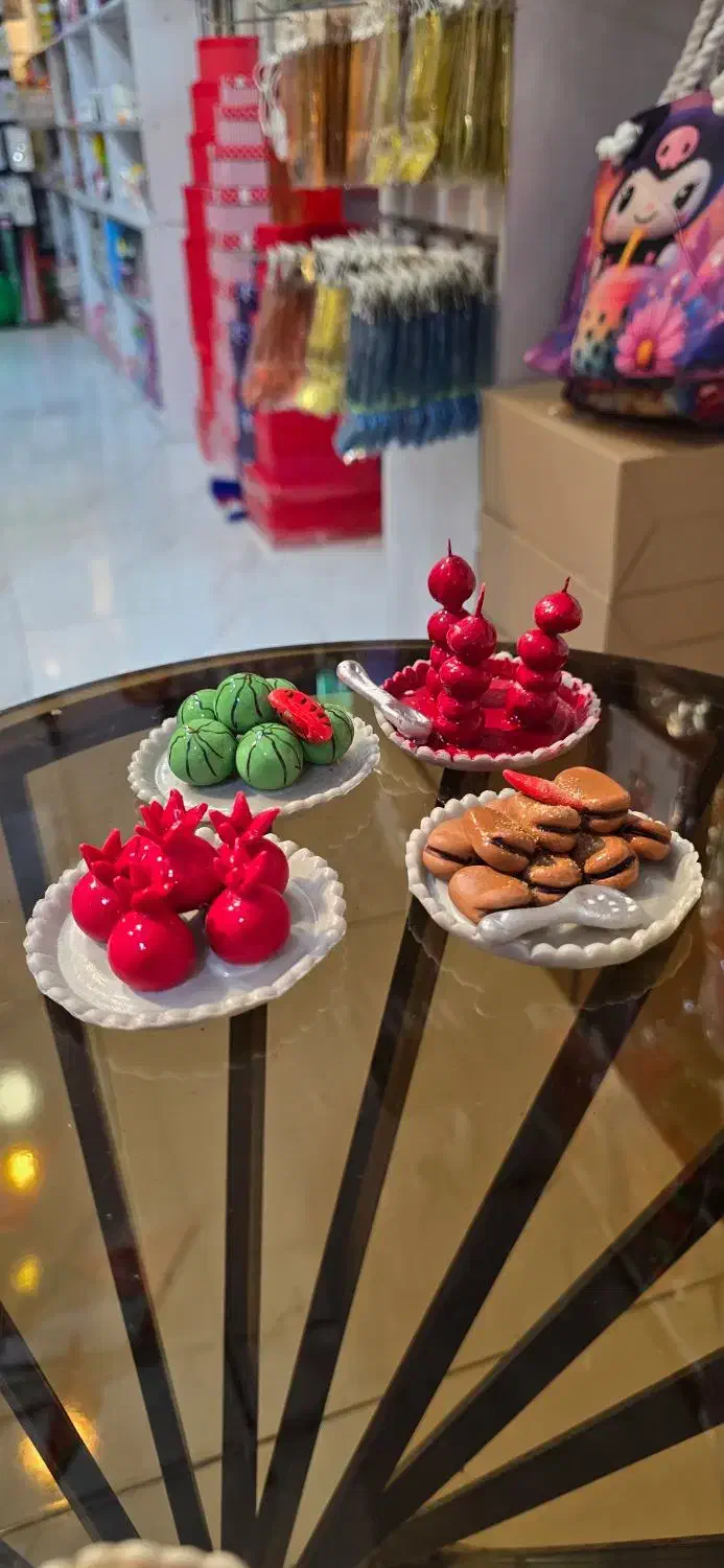 سینی مینیاتوری یلدایی|صنایع دستی و سایر لوازم تزئینی|ری, دولتآباد|دیوار