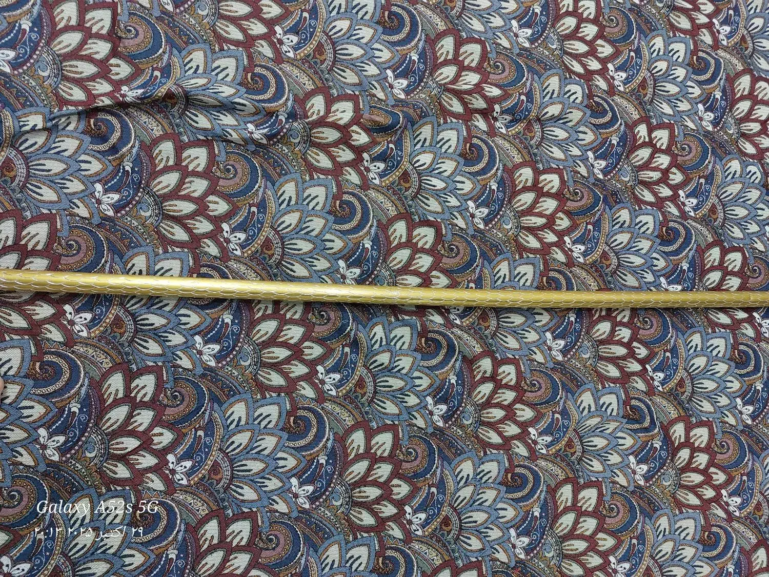 میله‌پرده طلایی|پرده، رانر، رومیزی|قم, زنبیل آباد|دیوار