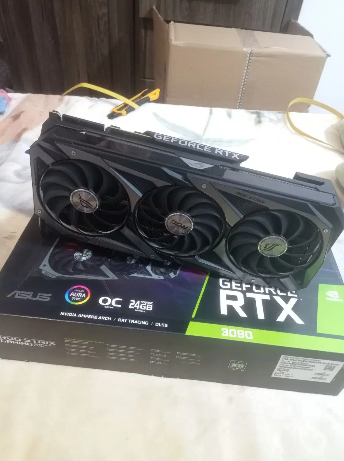 3090 rog strix|قطعات و لوازم جانبی رایانه|بوشهر, |دیوار