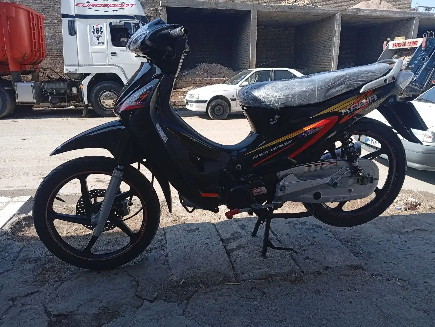 موتور لاکی|موتورسیکلت|اهواز, اسلام آباد غربی|دیوار