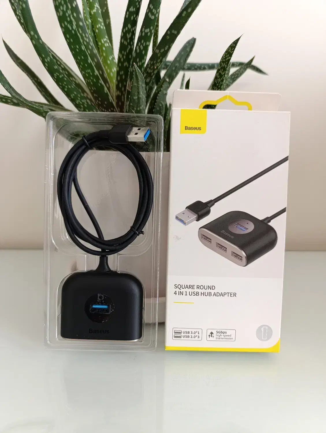 هاب 4 پورت USB باسئوس|قطعات و لوازم جانبی رایانه|تهران, حکیمیه|دیوار