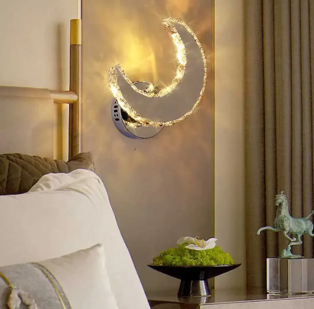 لوستر الماس. کهکشانی دیوار کوب مدل ماه. AC light|لوستر و چراغ آویز|تهران, سنگلج (شاپور)|دیوار