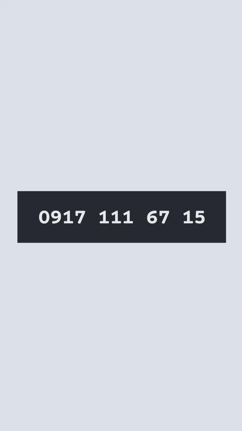 0917.111.67.15|سیم‌کارت|شیراز, زند|دیوار