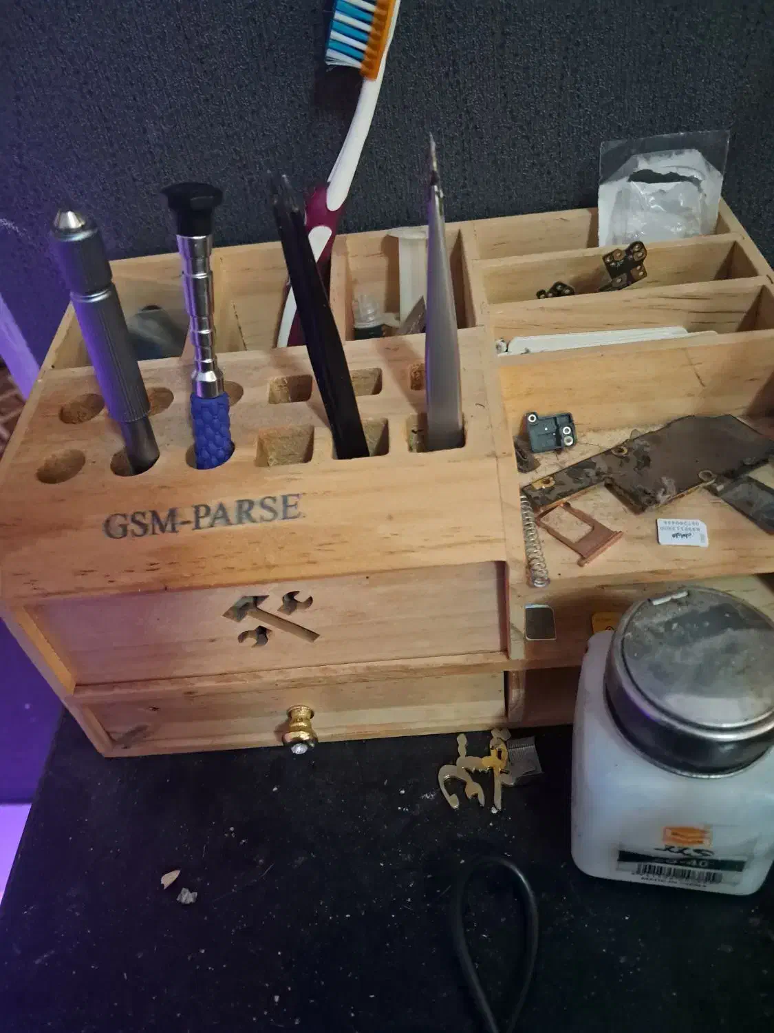 استد تعمرات موبایل به همرا لوازم|لوازم جانبی موبایل و تبلت|رشت, بازار|دیوار