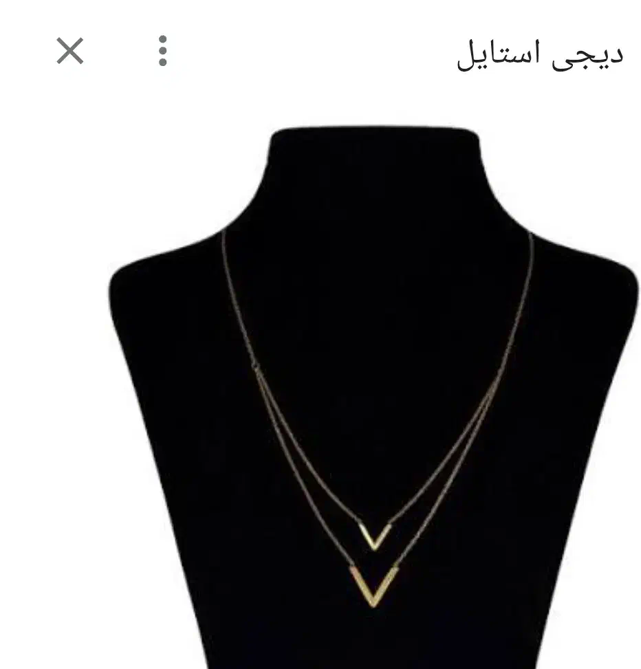 گردنبند طلا زنانه سنگین پیدا شده|جواهرات|قم, ولیعصر|دیوار
