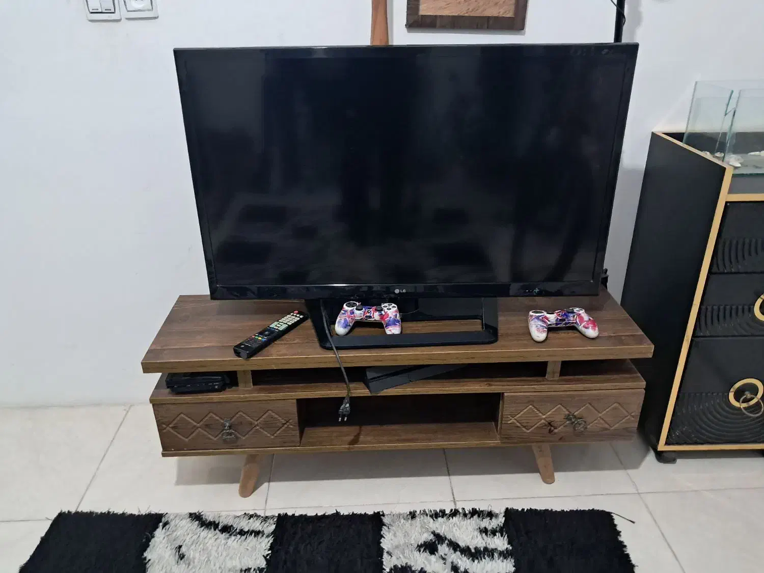 ps4 تلویزیون  میز تلویزیون|کنسول، بازی ویدئویی و آنلاین|فردوسیه, |دیوار