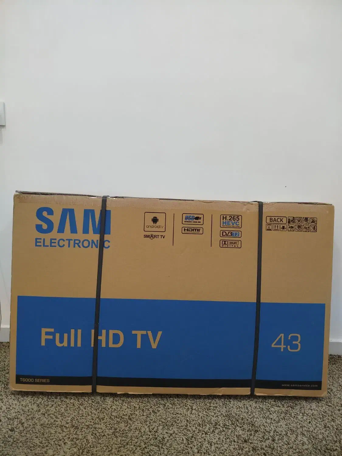 تلویزیون ۴۳ سام الکترونیک مدل uA43t6800|تلویزیون و پروژکتور|دهلران, |دیوار