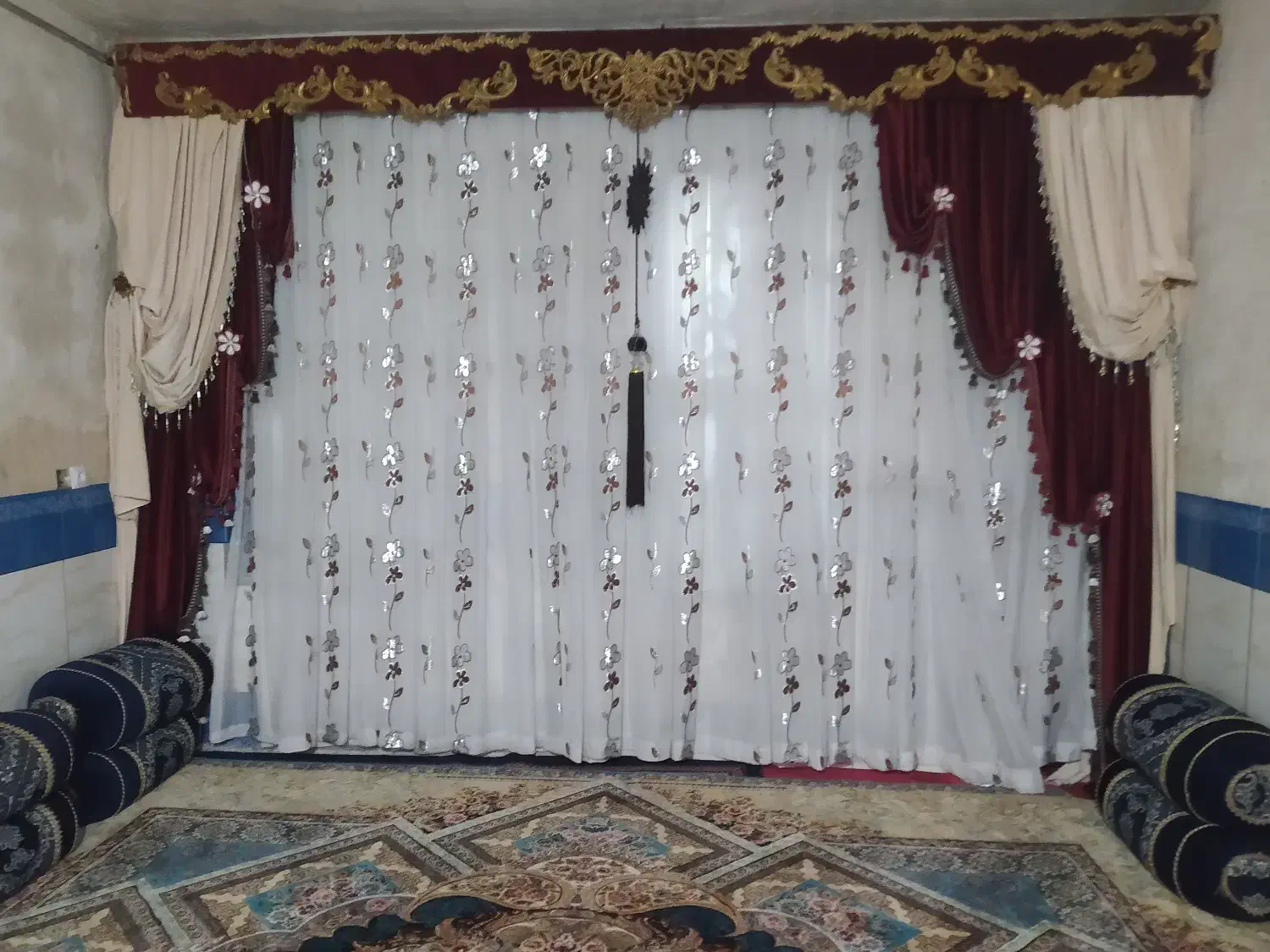 پرده سیک|پرده، رانر، رومیزی|یاسوج, |دیوار