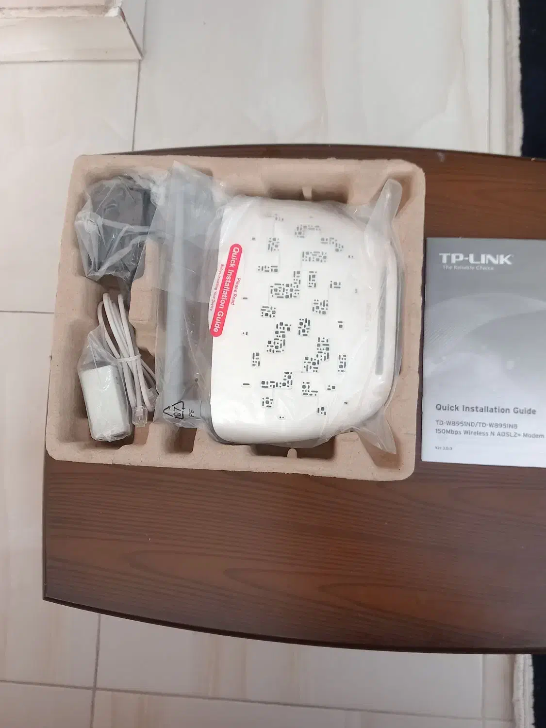 مودم  تی پی لینک  نو استفاده نشده|مودم و تجهیزات شبکه|مشهد, سرافرازان|دیوار