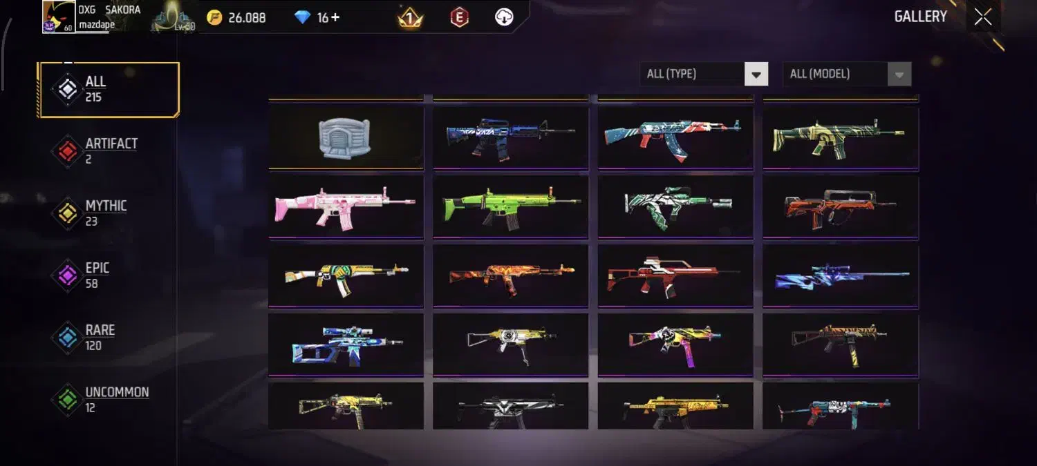 اکانت فری فایر فول|کنسول، بازی ویدئویی و آنلاین|کوهسار (البرز), |دیوار