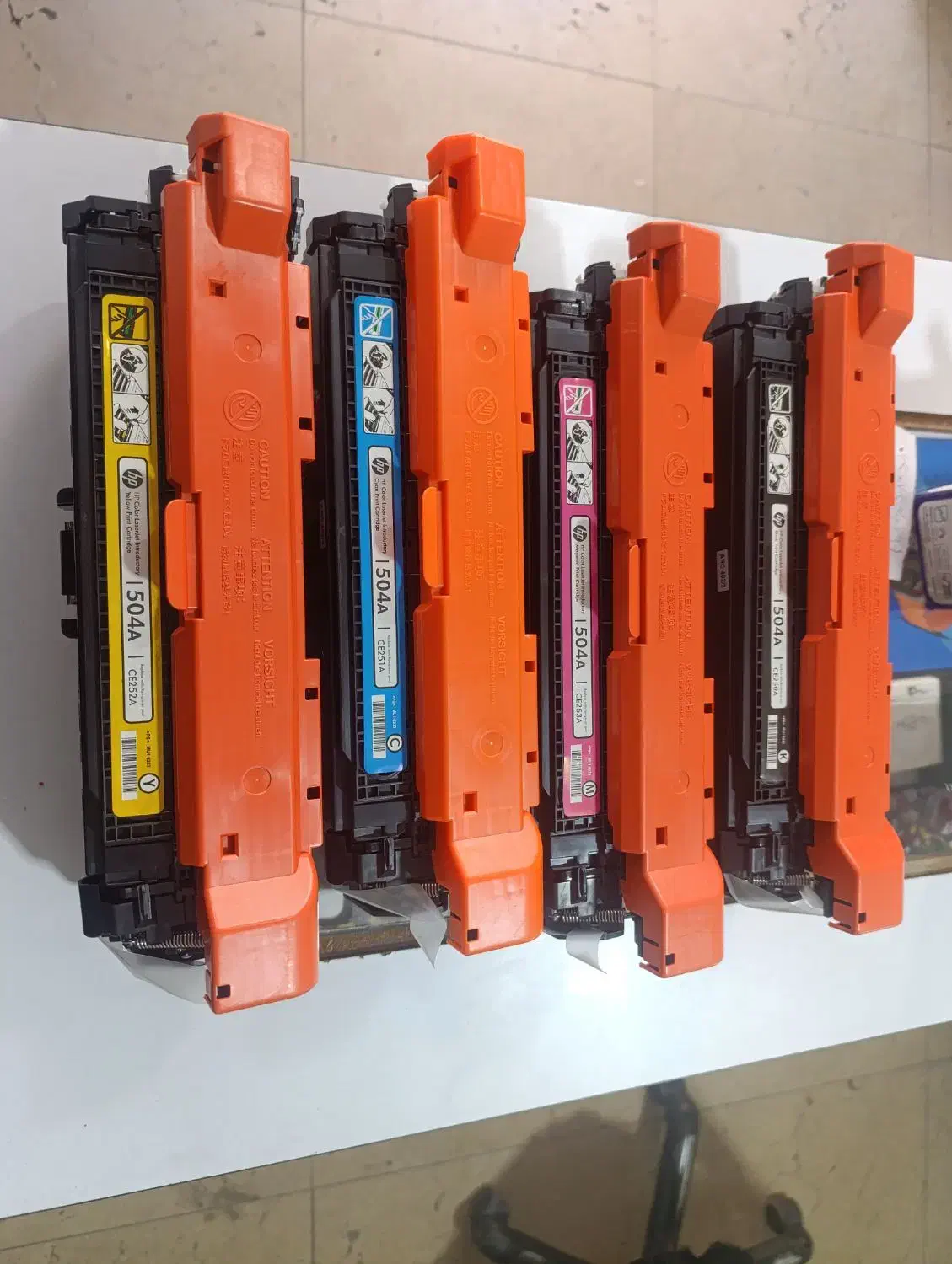 کارتریج 504A Hp|پرینتر، اسکنر، کپی، فکس|تهران, خاک سفید|دیوار