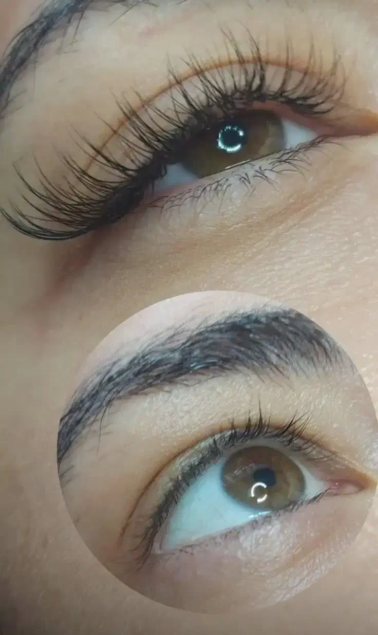 کاشت و اکستنشن مژه لیفت و لمینت مژه و ابرومیبد|خدمات آرایشگری و زیبایی|میبد, |دیوار