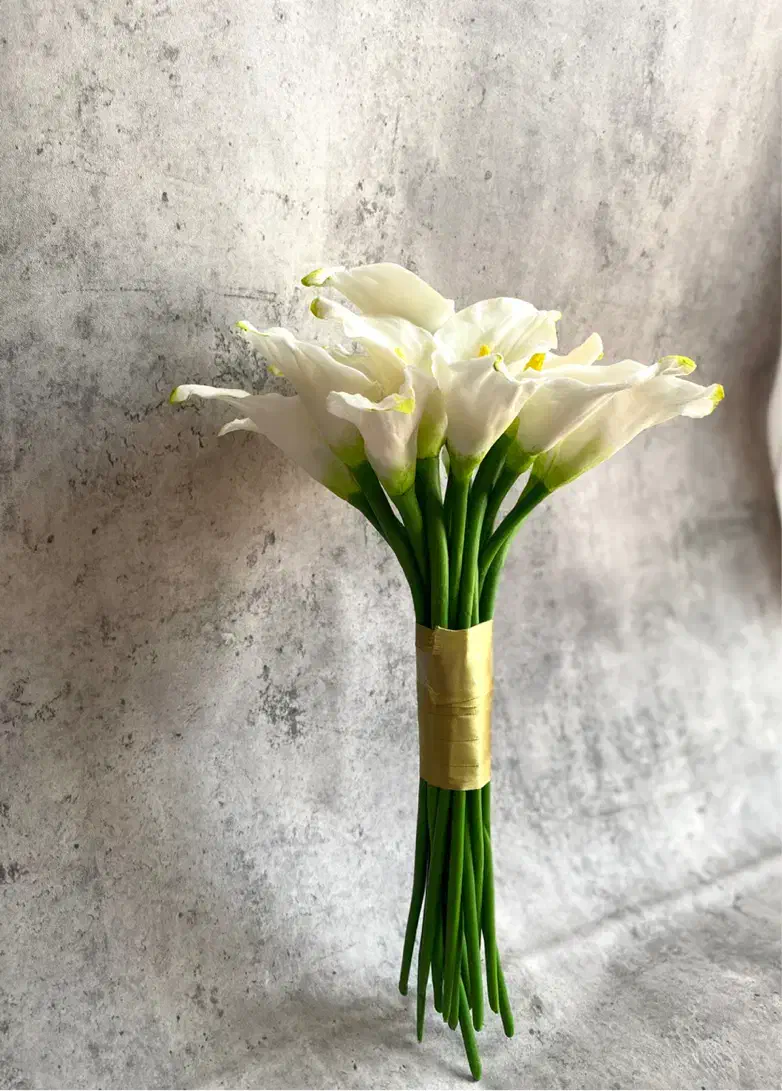 دسته گل شیپوری عروس|گل مصنوعی|شیراز, نارنجستان|دیوار