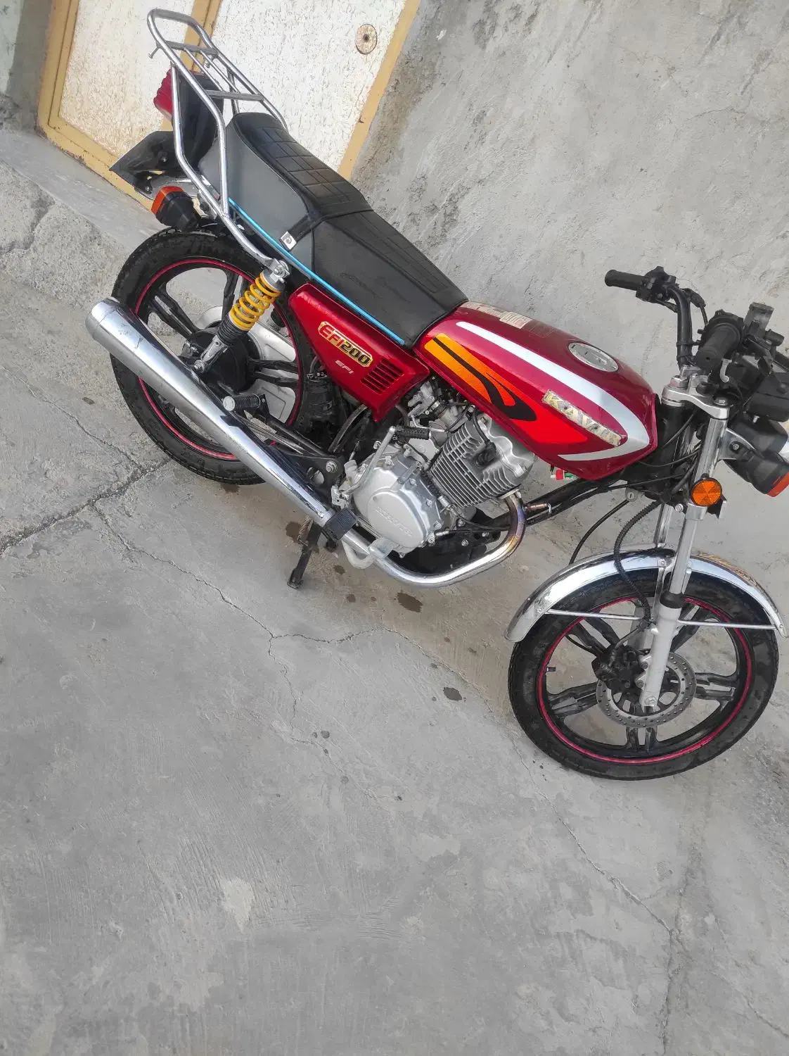 موتور سیکلت 200کویر در حد خشک|موتورسیکلت|قصرقند, |دیوار