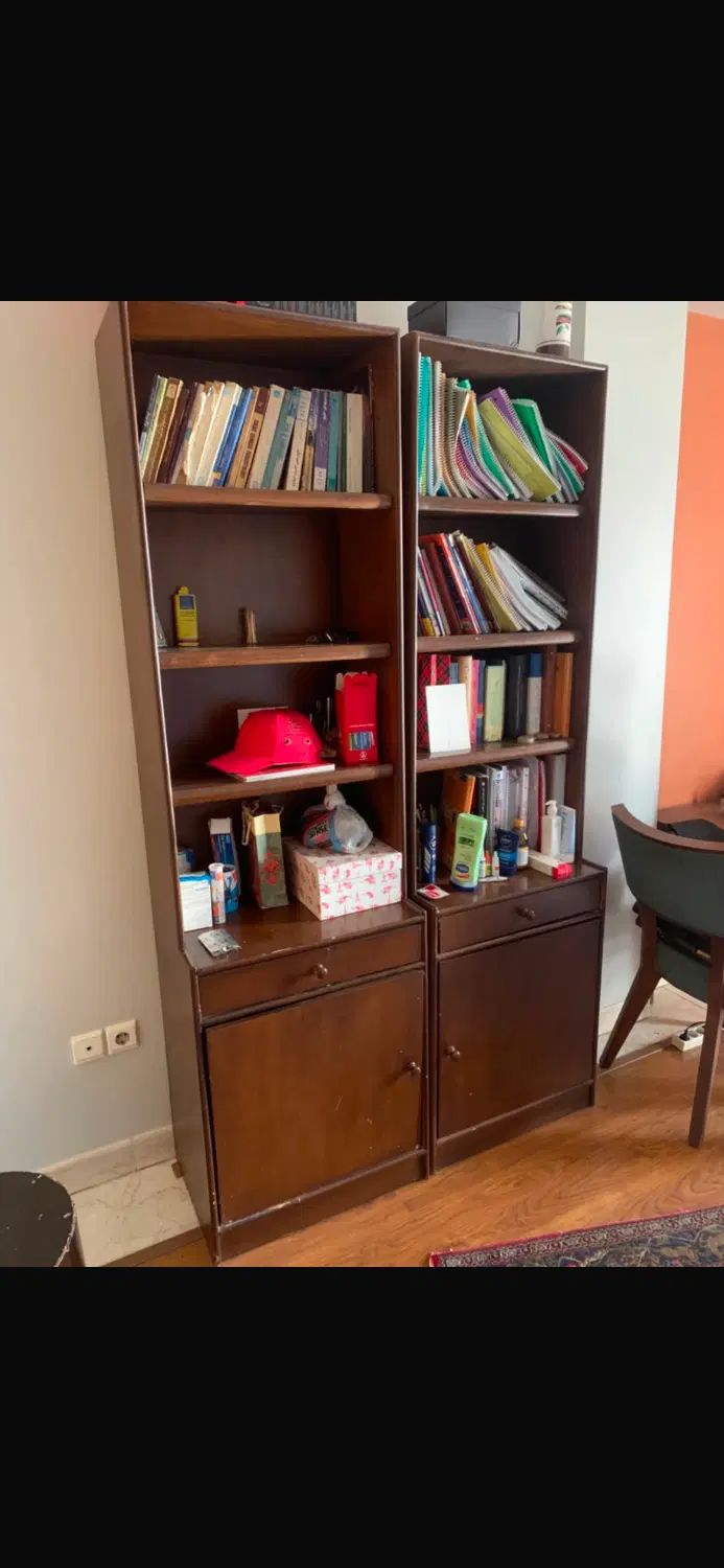 میز و کتاب خانه تمام چوب|کتابخانه، شلف، قفسههای دیواری|تهران, زرگنده|دیوار