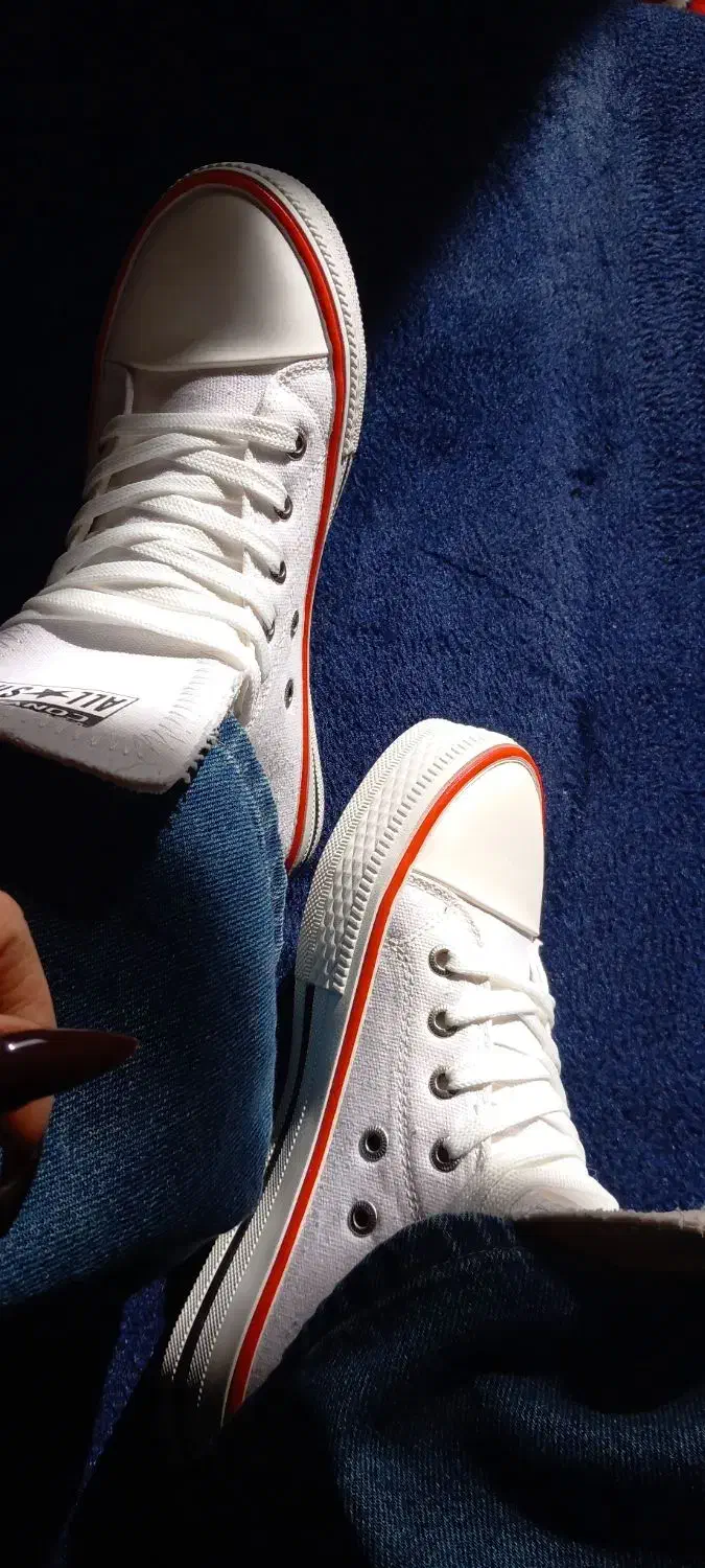 کتونی all star رنگ سفید سایز ۳۹|کیف، کفش، کمربند|پاکدشت, پاکدشت (مامازند)|دیوار