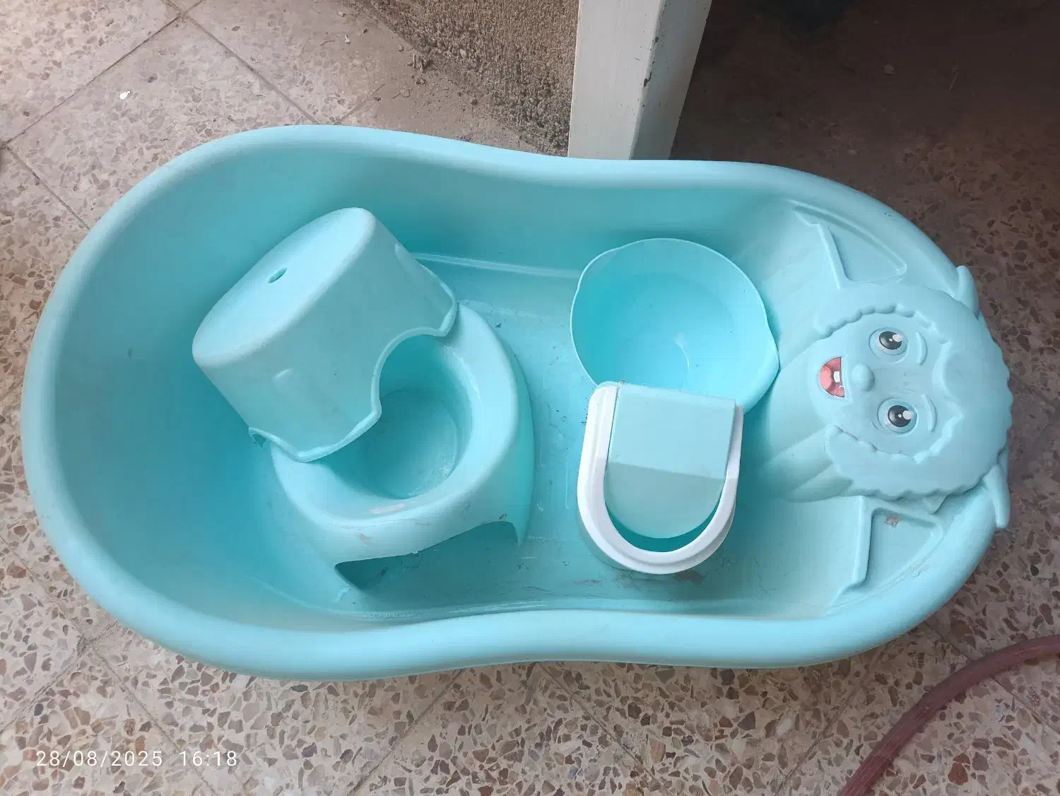 سرویس حمام کودک نو|اسباب و اثاث بچه|قم, انسجام|دیوار