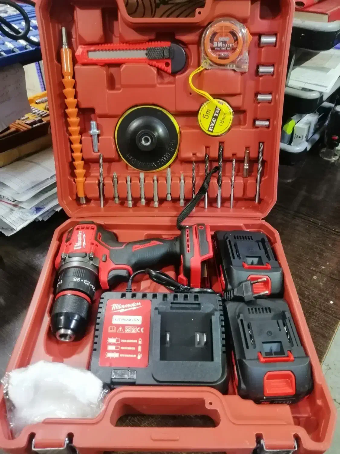 دریل شارژی میلواکی نظام13چکشی 36ولت|ابزارآلات|اصفهان, کشاورزی|دیوار