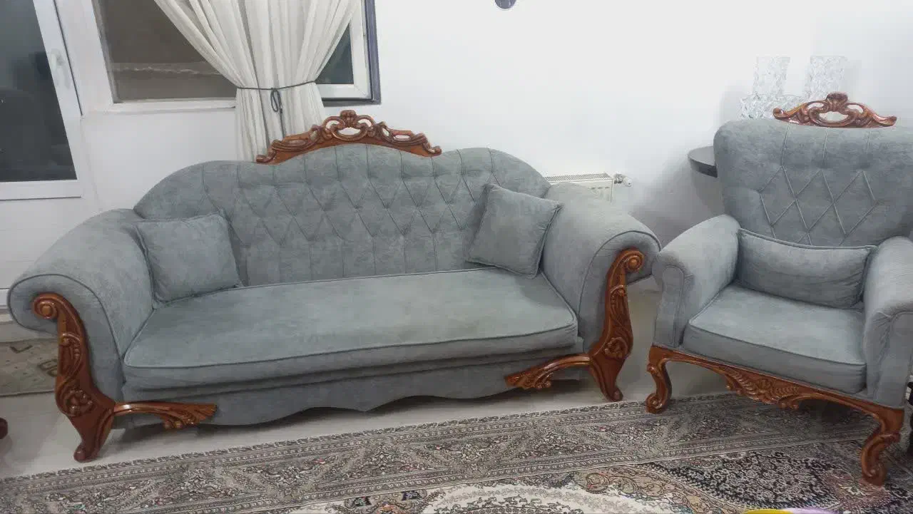 مبل. هفت نفره شیک|مبلمان خانگی و میز عسلی|قم, پردیسان|دیوار