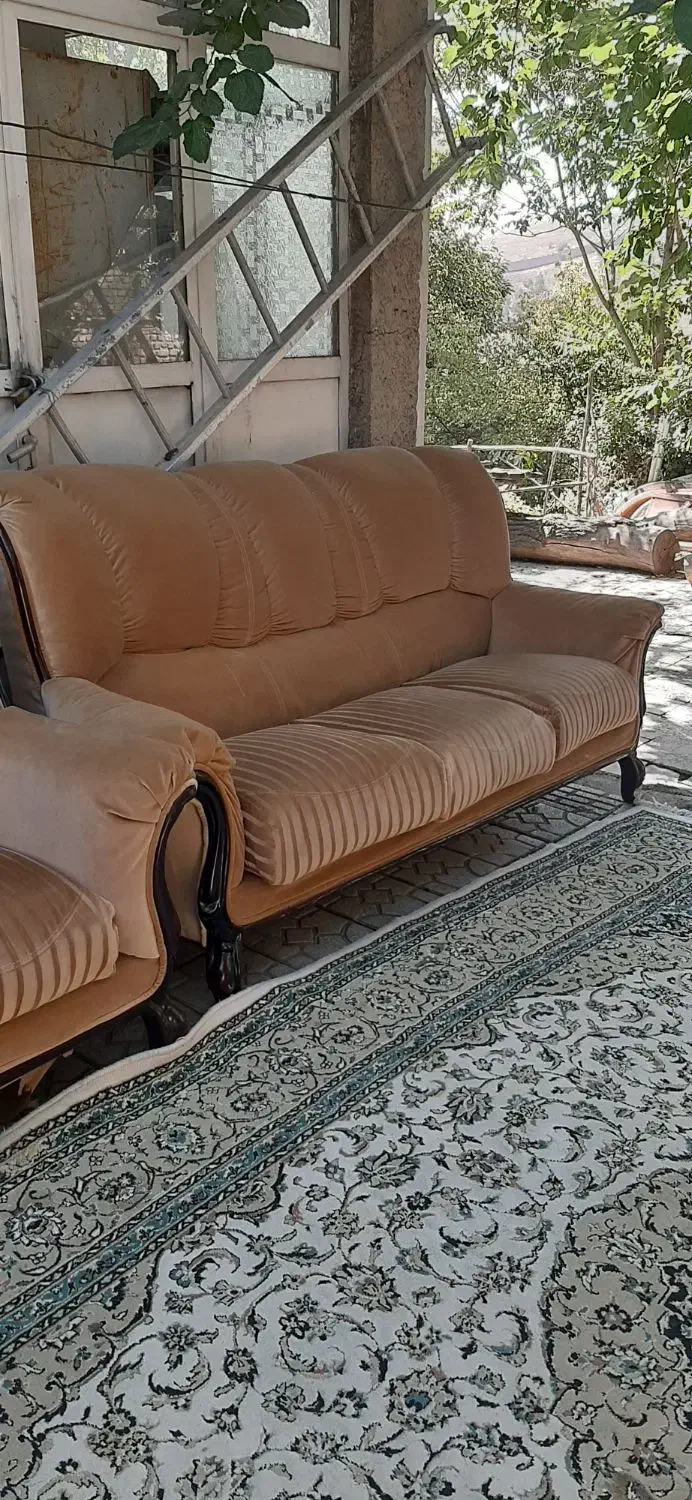 مبل راحتی هفت نفره|مبلمان خانگی و میز عسلی|تهران, درکه|دیوار