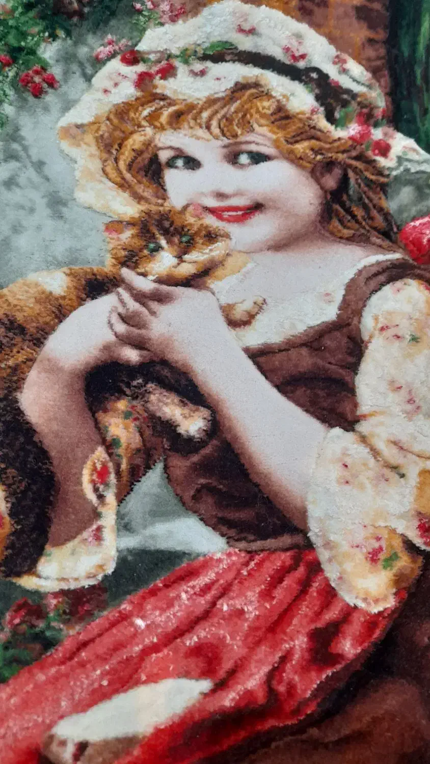 تابلوفرش ایمیلی|تابلو فرش|حنا, |دیوار