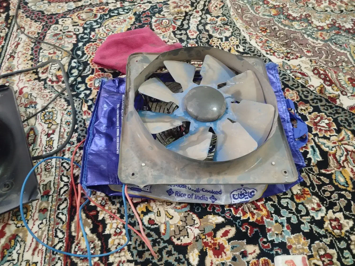 فن یاتصفیه کننده|پنکه و تصفیه‌کنندهٔ هوا|کرمانشاه, |دیوار