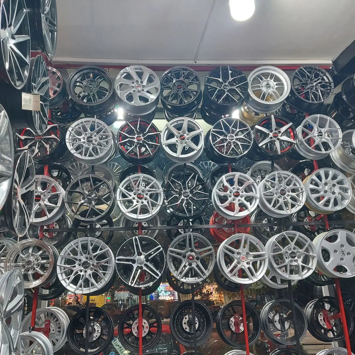 رینگ پراید ام وی ام ال۹۰ شاهین تیبا ۱۰۰/۱۱۴|قطعات یدکی و لوازم جانبی|مشهد, هفده شهریور|دیوار