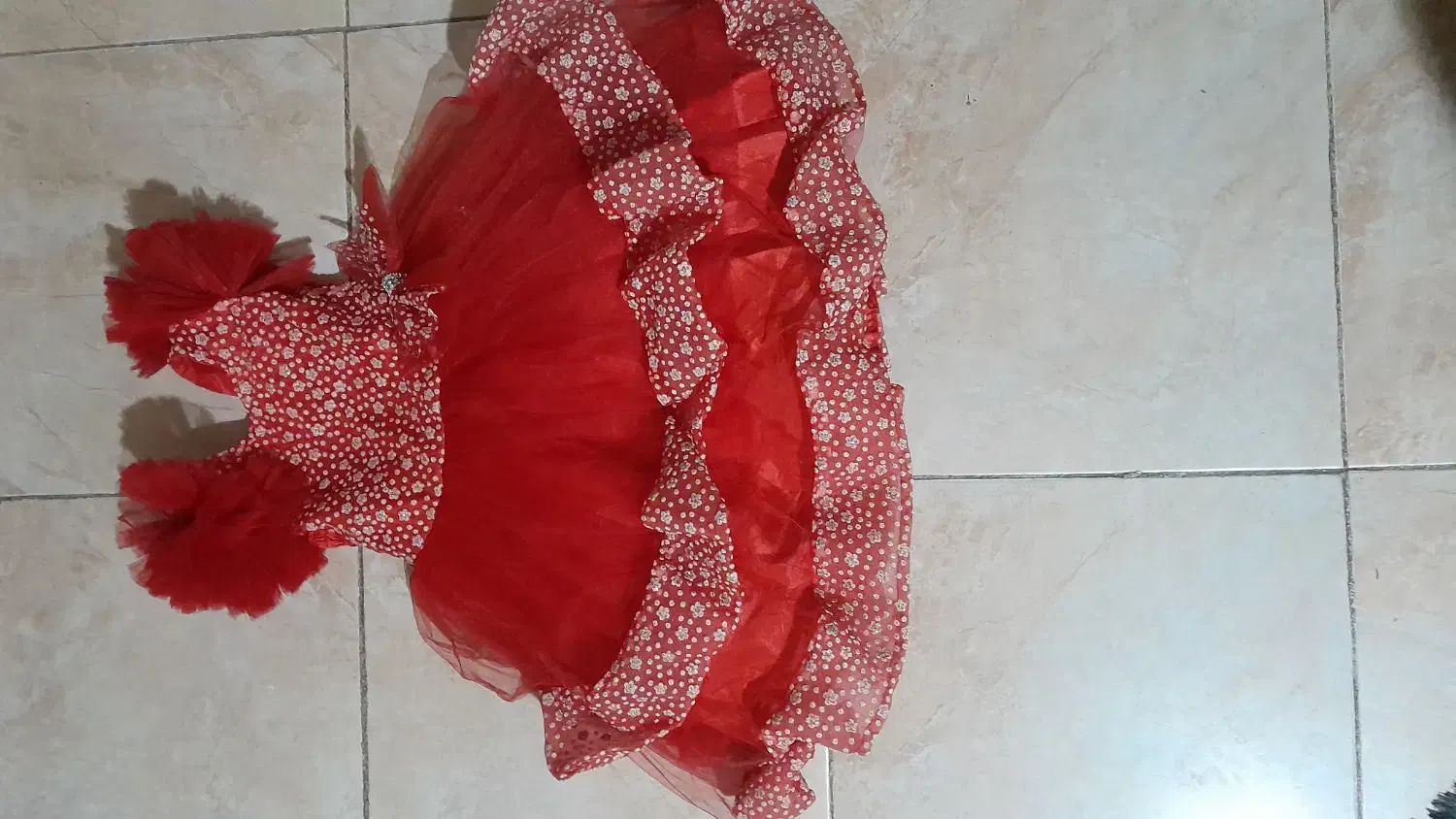 پیراهن عروسکی ۳۵۰|کفش و لباس بچه|باقرشهر, |دیوار