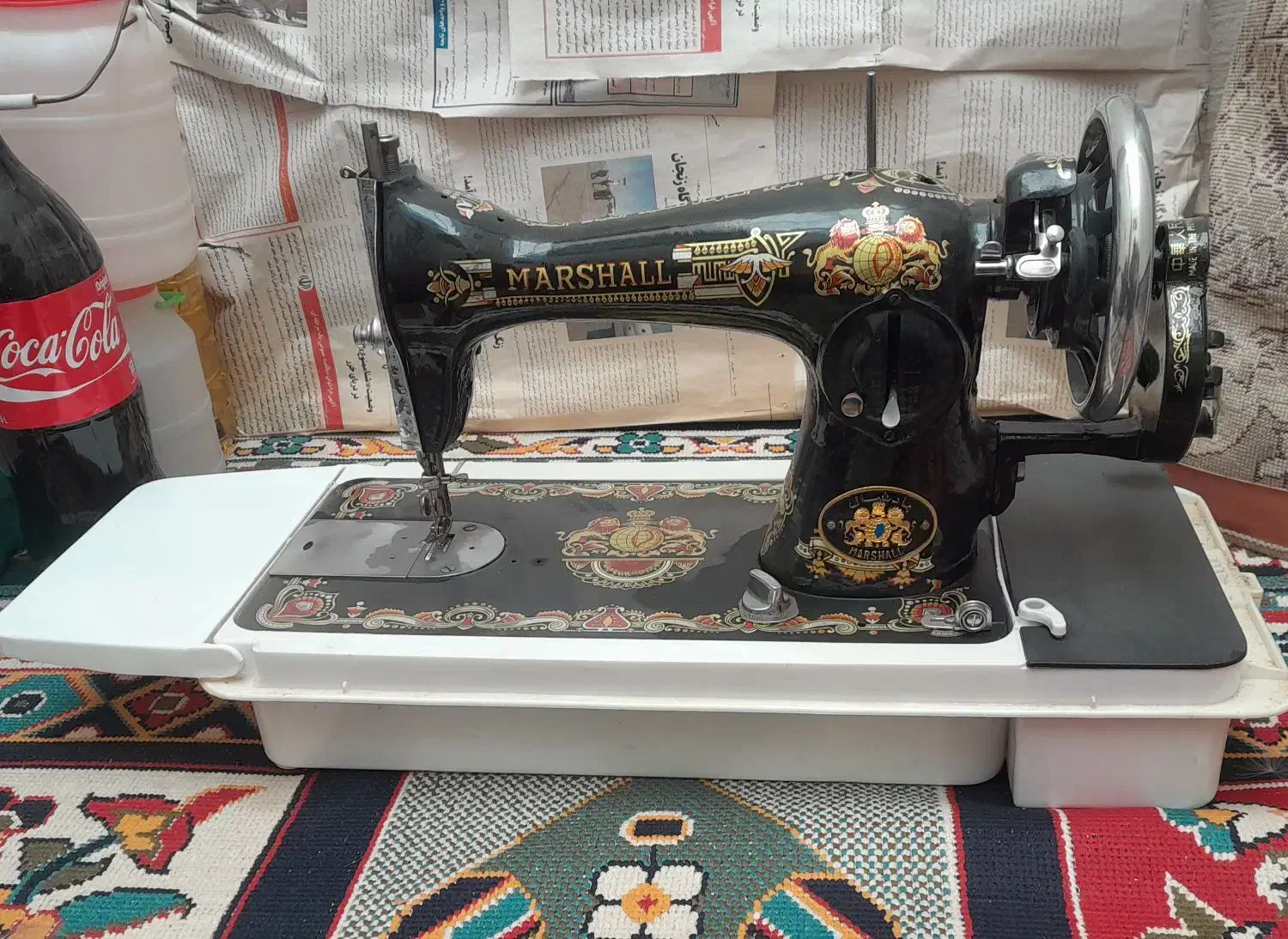 چرخ خیاطی|چرخ خیاطی و ریسندگی|قیدار, |دیوار