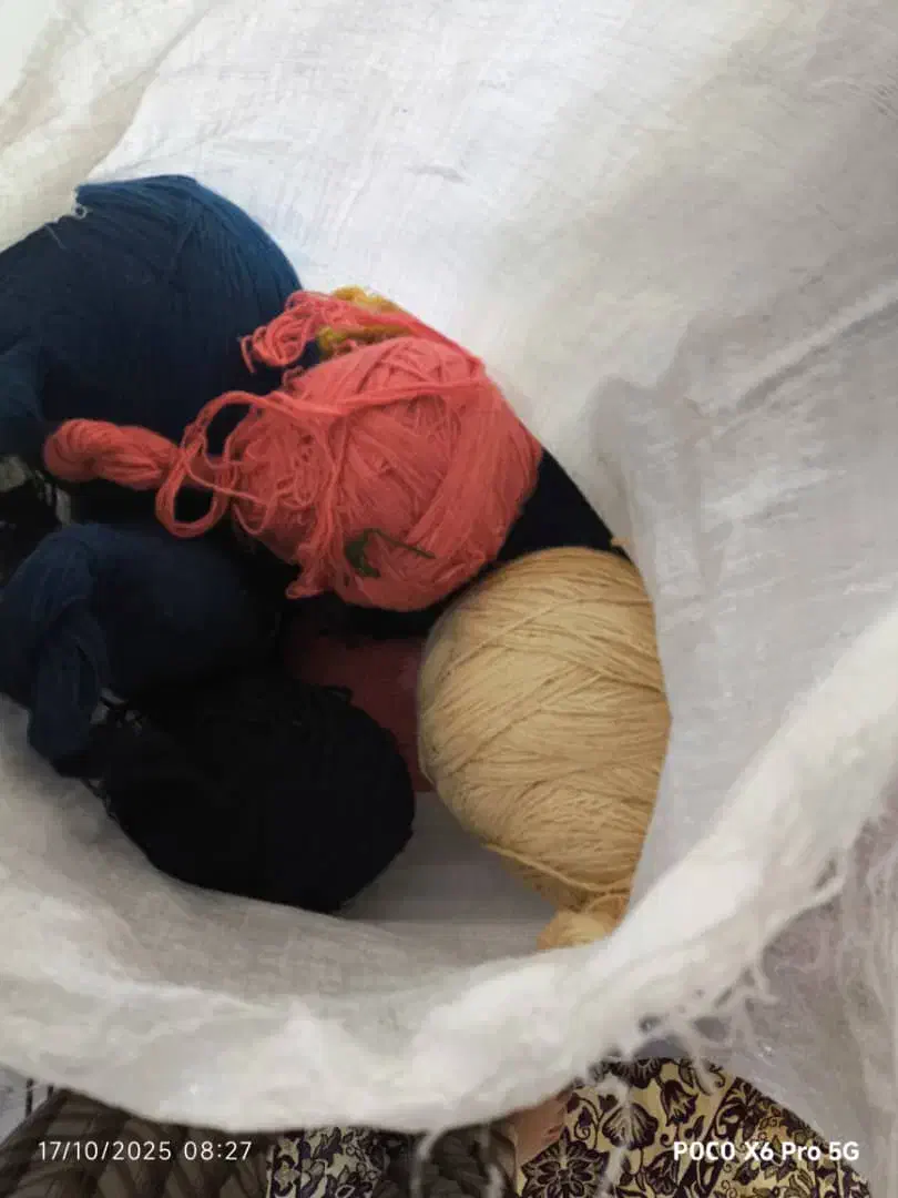 خومه شسته شده گندله شده وآماده|لوازم خیاطی و بافتنی|لاران, |دیوار