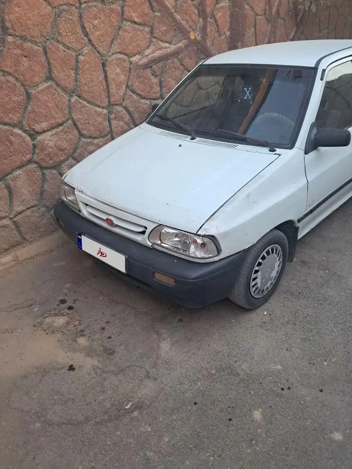 پراید صدفی سفید|خودرو سواری و وانت|خمینیشهر, |دیوار