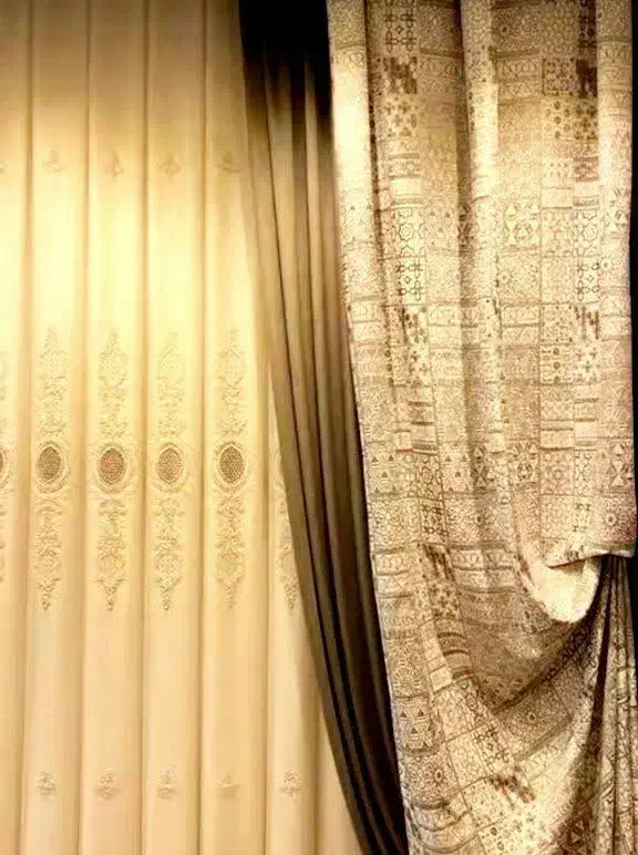 پرده|پرده، رانر، رومیزی|قم, حکمت شمالی|دیوار