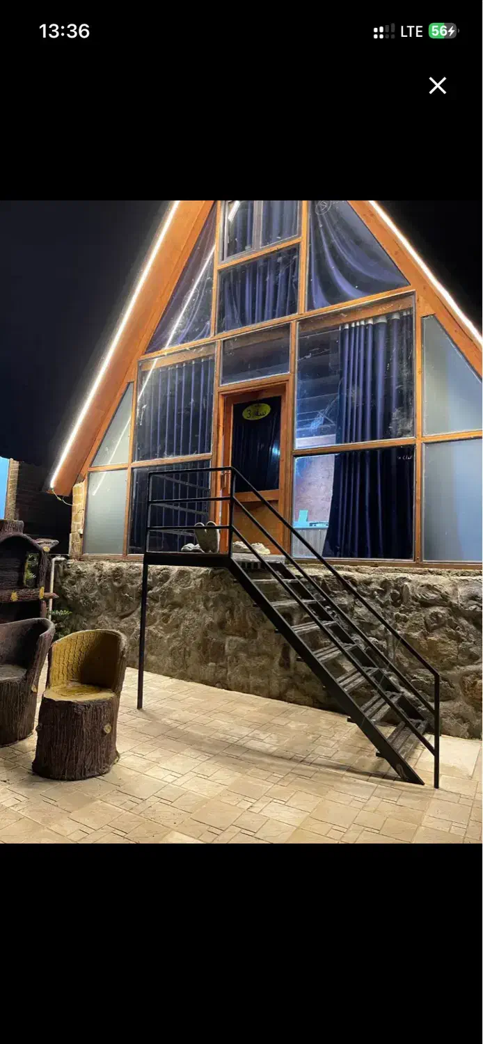 کلبه سوییسی دوبلکس تک خواب ۸۰ متری لفور بابلکنار|اجارهٔ کوتاه‌مدت ویلا و باغ|بابل, |دیوار