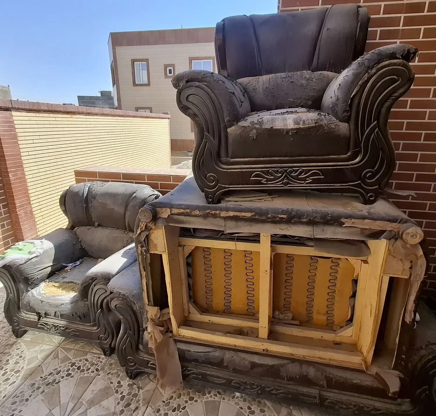 مبل دست دو|مبلمان خانگی و میز عسلی|زاهدان, |دیوار